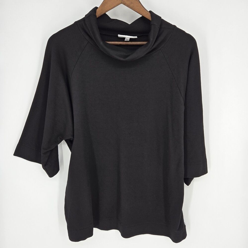 Bryn Walker Bamboo Cotton Blend Oversized Cowl Neck XXS
